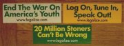 Legalize Slogan Stickers